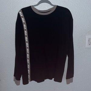 Black Waffle Vertical FTP L/s